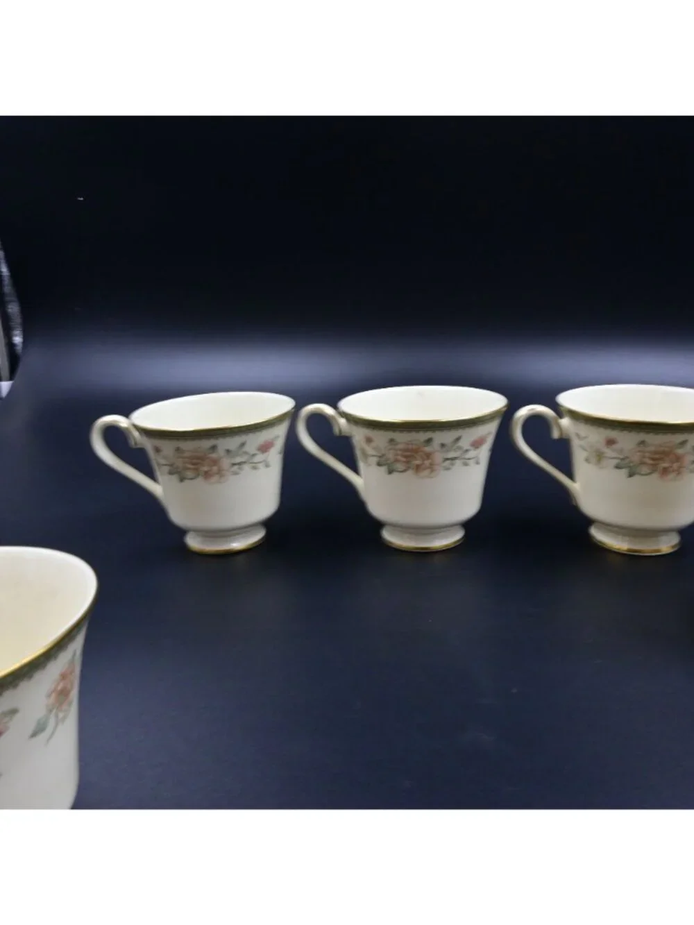Royal Doulton Minton Jasmine Teacup Bundle Of 8